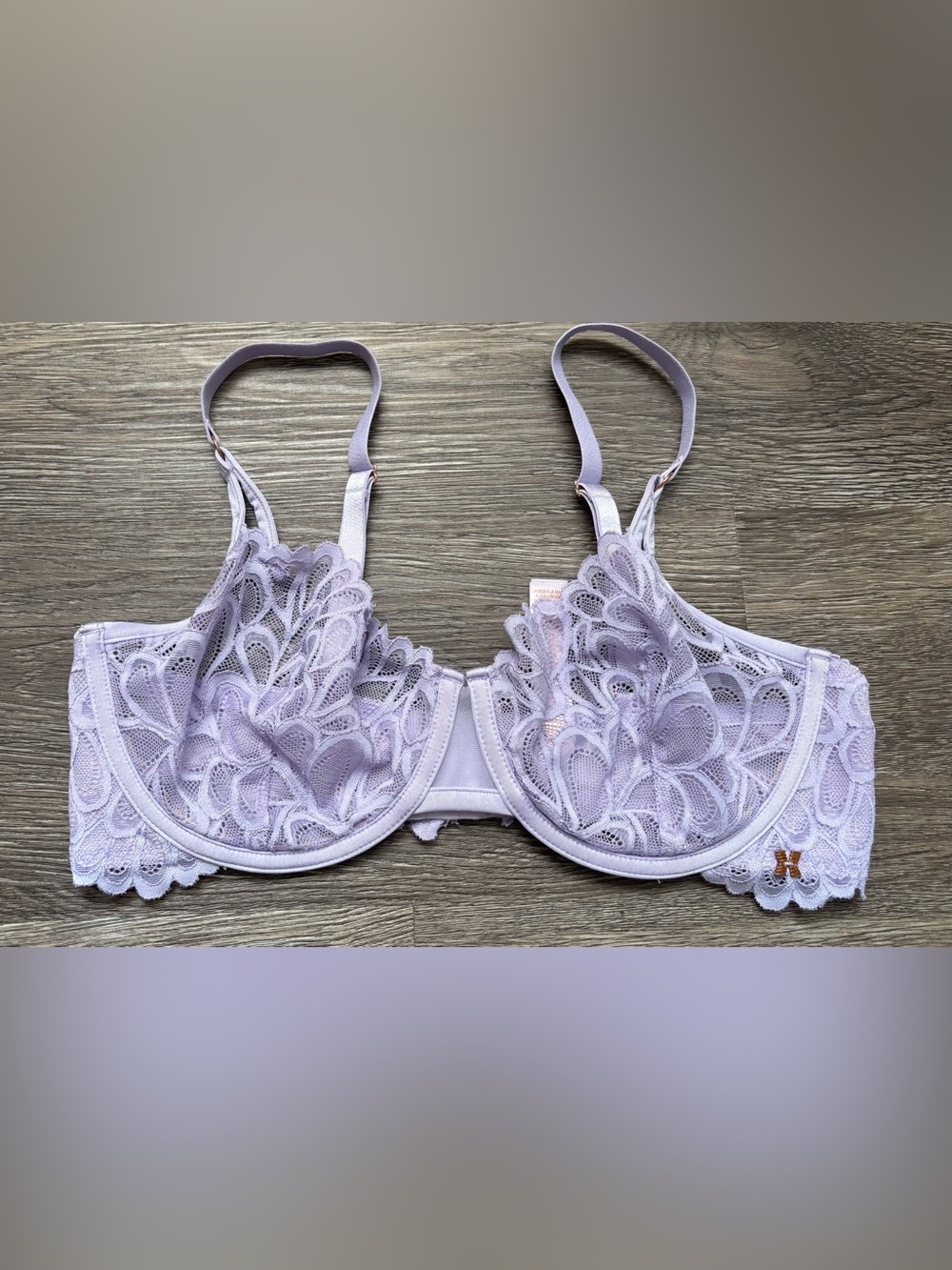 Savage X Fenty Lavender Lace Underwire Bra